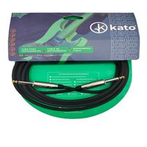 Cabo P10 para Guitarra Kato P10 (M)/P10(M) Preto 7 metros