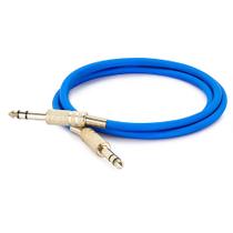 Cabo P10 para P10 Estéreo - Azul 25 Metros