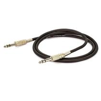Cabo P10 Para P10 Estereo Preto - 15 Mt