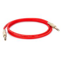 Cabo P10 para P10 Estéreo - Vermelho 15 Metros