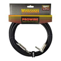 Cabo P10 Prowire Em L Tweed Preto 6,10m Wireconex F108 Cabo P10 Prowire Em L Tweed Preto 6,10m Wireconex F108
