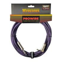 Cabo P10 Prowire Em L Tweed Preto/lilás 6,10m Wireconex F108 Cabo P10 Prowire Em L Tweed Preto/lilás 6,10m Wireconex F108