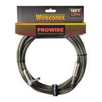 Cabo P10 Prowire Em L Tweed Verde/prata 6,10m Wireconex F108 Cabo P10 Prowire Em L Tweed Verde/prata 6,10m Wireconex F108