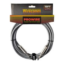 Cabo P10 Prowire Tweed Prata 6,10m Wireconex F108 Cabo P10 Prowire Tweed Prata 6,10m Wireconex F108