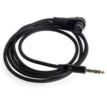 Cabo P10 ST M Para XLR F 90º ProfissionalTblack3m