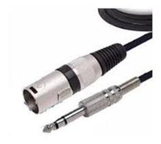 Cabo P10 Stereo X Xlr Macho Balanceado 13 Metros Fg Tec