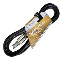 Cabo P10 x P10 7m Samurai Roxtone - Alta qualidade