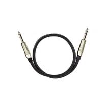 Cabo P10 X P10, Estéreo Amphenol - 50 cm Cabo P10 X P10, Estéreo Amphenol - 50 cm