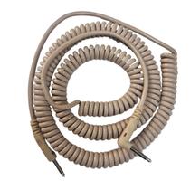 Cabo P10 X P10 Instrumento Espiral Vintage 30Mm 9.15M Bege Cabo P10 X P10 Instrumento Espiral Vintage 30Mm 9.15M Bege