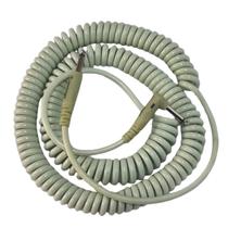 Cabo P10 x P10 Instrumento Espiral Vintage 30mm 9.15m Verde Pastel