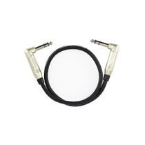 Cabo P10 X P10, L, 90º Graus, Estéreo Amphenol - 50 cm