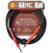 Cabo P10 X P10 Mac Acoustic 10FT 3,05 Metros AS10B Cabo P10 X P10 Mac Acoustic 10FT 3,05 Metros AS10B