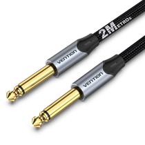 Cabo P10 X P10 Profissional Banhado A Ouro Hifi 2m Mono