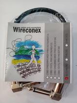 Cabo P10l Pedal 25cm Pedt Emborrachado Wireconex