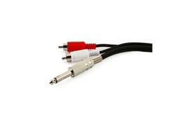 Cabo p10stx2 rca 1,80m Cabo p10stx2 rca 1,80m