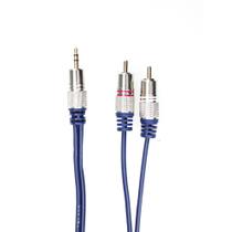 Cabo P2 Estereo x 2 Rca Profissional 3 Metros