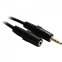Cabo P2 Estéreo x J2 Estéreo 1,8m CBPD0010 Preto Storm - PCT / 10