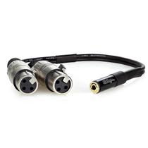 Cabo P2 Femea Para 2 Xlr Femea - 30 Cm