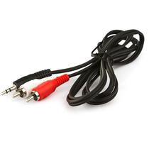 Cabo P2 Macho para 2 RCA Niquel 1,80 Metros