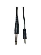 Cabo P2 Mono X P10 Mono 2 Metros Preto