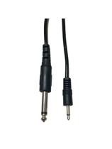 Cabo P2 Mono X P10 Mono 3 Metros Preto