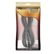 Cabo p2+p10 plastico - p2 estereo + p10 estereo 5m