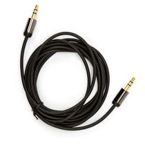 Cabo P2-P2 Com Capa Metálica Cirilo Cabos - 30 Cm