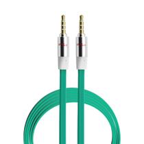 Cabo P2 + P2 Flat Estéreo 100% Cobre Profissional - 2 Metros