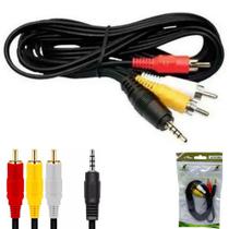 Cabo P2 P3 3 Rca Audio Video Para Celular Dvd GPS Filmadoras Cabo P2 P3 3 Rca Audio Video Para Celular Dvd GPS Filmadoras