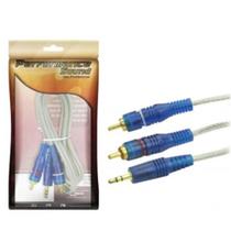 Cabo P2 Para 2 Rca Chip Sce 1 P2-Macho 2 Rca Macho 1 Metro