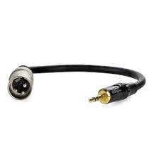 Cabo P2 Para Xlr Áudio Profissional Estereo - 50 Cm
