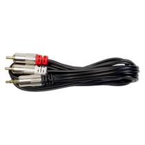 Cabo P2 Stereo 02 Rca Metal 10m Storm Cabo P2 Stereo 02 Rca Metal 10m Storm
