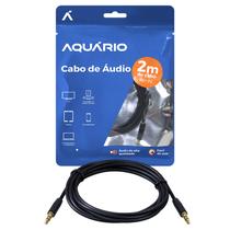 Cabo P2 Stereo + P2 Stereo 2m Aquario Cabo P2 Stereo + P2 Stereo 2m Aquario