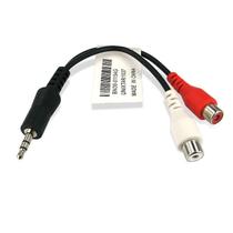 Cabo P2 Stereo para 2 Fêmeas RCA 15 CM