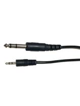 Cabo P2 Stereo X P10 Stereo 5m Preto Cabo P2 Stereo X P10 Stereo 5m Preto
