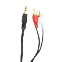 Cabo P2 x 2RCA 5 Metros - XC-P2-2RCA-5M - X-CELL