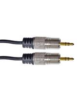 Cabo P2 X P2 Stereo Metal - 1,80 Metro Cabo P2 X P2 Stereo Metal - 1,80 Metro