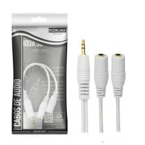 Cabo P2 Y - P2 Estéreo + 2 J2 Mono 15Cm 018-7710