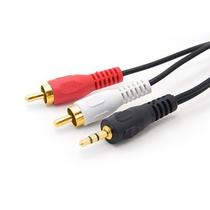 Cabo P2st X 2 Plug Rca Dourado 1,50m Star Cable