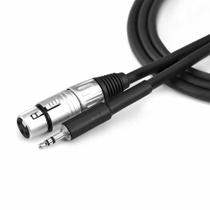 Cabo P2ST / XLR Femea 3 mt AC17 - Santo Angelo