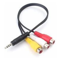 Cabo P3 Macho x 3 Rca Femea XT-2197 Xtrad
