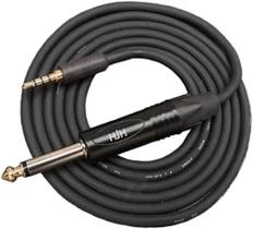 Cabo P3/P2 4 Vias para P10 Mono HjH - Violão, Baixo, Guitarra ou Mesa de Som no Celular