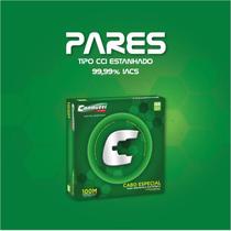 Cabo para alarme 2 pares x26 40cca branco - rolo 100 m