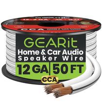 Cabo para alto-falante GEARit 12 AWG 15 m CCA branco Cabo para alto-falante GEARit 12 AWG 15 m CCA branco