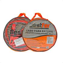 Cabo para Bateria 600amp 2,5 Metros com Bolsa Profissional Bestfer Cabo para Bateria 600amp 2,5 Metros com Bolsa Profissional Bestfer