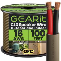 Cabo para Caixa de Som GEARit 16 AWG 30m Externo e Interno OFC Cabo para Caixa de Som GEARit 16 AWG 30m Externo e Interno OFC