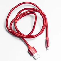 Cabo Para Carregador Usb 2.0 Micro Vermelho Cb1117 Cabo Para Carregador Usb 2.0 Micro Vermelho Cb1117