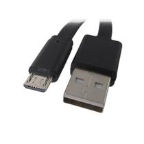 Cabo para Celular Fortrek Micro USB Flat 1,8m Carregamento e dados