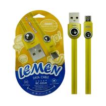 Cabo Para Celular Micro Usb Rc-101M Amarelo
