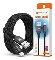 Cabo para Celular Nylon Peining Reforçado Carregamento Rápido Alta Durabilidade e Transferência Estável , Tipo C e Lightning